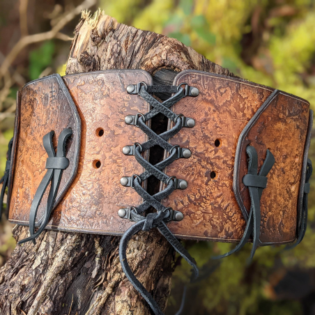 Nargaard Rogue Belt, Flame Brown - Unique Model - Warrior Finish