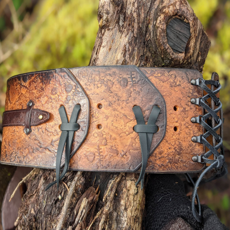 Nargaard Rogue Belt, Flame Brown - Unique Model - Warrior Finish