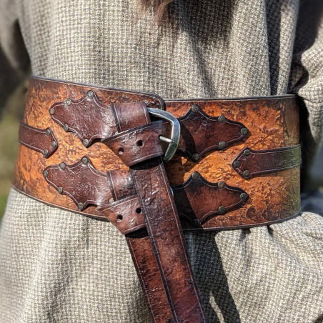 Nargaard Rogue Belt, Flame Brown - Unique Model - Warrior Finish