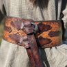 Nargaard Rogue Belt, Flame Brown - Unique Model - Warrior Finish