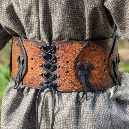 Nargaard Rogue Belt, Flame Brown - Unique Model - Warrior Finish