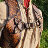 Holster Morwenna - Marron flamme -